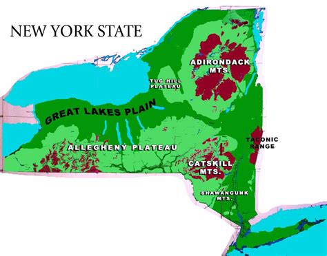 Google Map New York State – Topographic Map of Usa with States