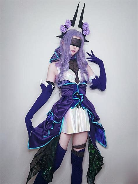 LOL Withered Rose Syndra Cosplay Costume – Sheincosplay.com – Anime ...