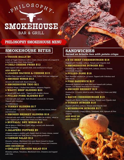 Philosophy Smokehouse Bar Grill - Nassau - Nassau / Paradise Island ...