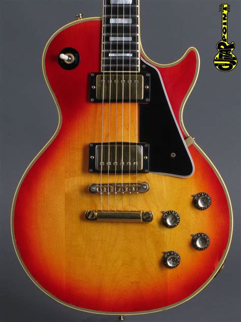 1975 Gibson Les Paul Custom – Cherry Sunburst – GuitarPoint