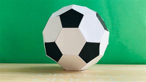 Papercraft Soccer Ball PDF, SVG Template For Cricut, Cameo 4, Scanncut ...