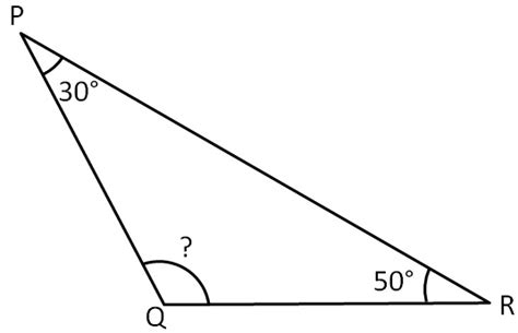 Angle sum property of a triangle - (Statement with Examples)