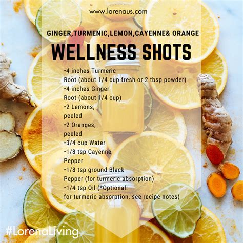 Ginger Turmeric Wellness Shots (With Lemon & Cayenne) | Fresh Recipes ...