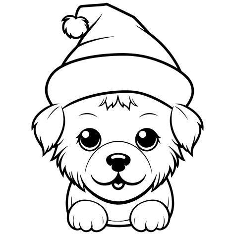 Dogs Christmas Coloring Book : Puppy Coloring Book for Children Who ...