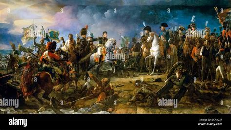 Napoleon Bonaparte at the Battle of Austerlitz, 2nd December 1805 ...