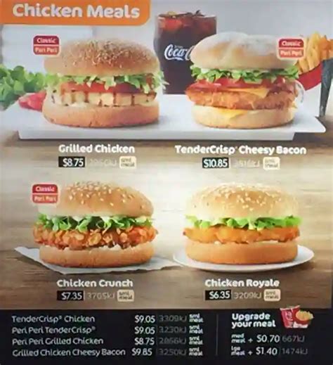 Hungry Jack's Menu, Menu for Hungry Jack's, Port Adelaide, Adelaide ...