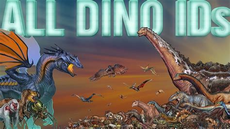 🔴 All ARK DINO IDs - How to Spawn ALL Dinos/Creatures | From A to Z ...