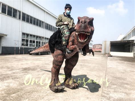 Ride-On T-Rex Realistic Costume | Only Dinosaurs