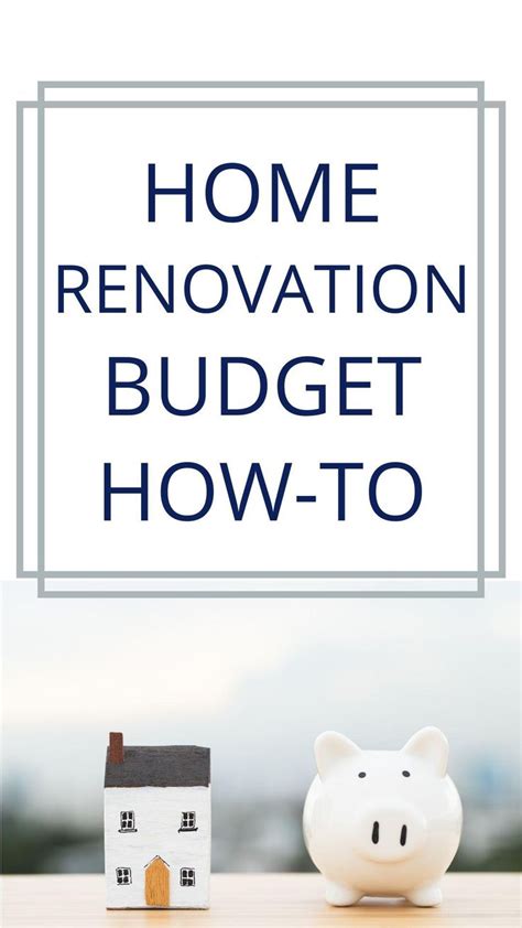 Home Renovation Budget how-to | Renovation budget, Budgeting, Home ...