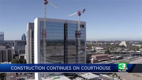 New Sacramento County courthouse construction underway - YouTube