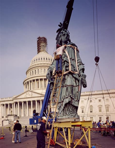 Statue of Freedom, also known as Armed Freedom or simply Freedom, is a ...