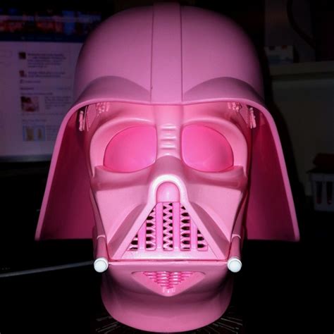 Pink Darth Vader Replica Helmet! For Jim Smith!!!! LOL | Darth, Darth ...