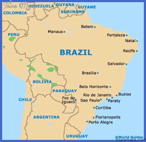 Rio de Janeiro Map Tourist Attractions - ToursMaps.com