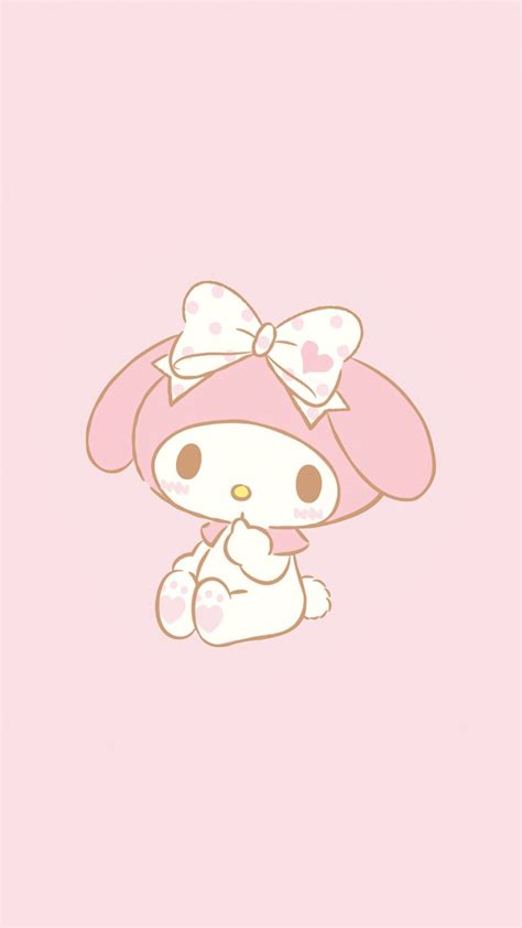 My Melody Sanrio Aesthetic Wallpaper - Draw-mathematical