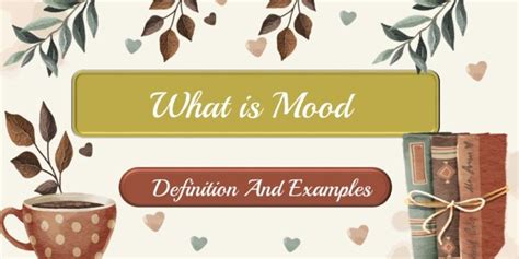 What is Mood Definition And Examples