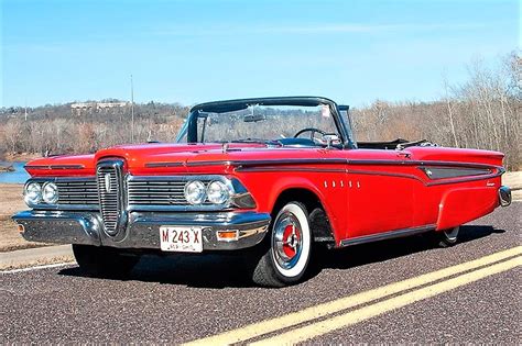 1959 Edsel Corsair Convertible Has 24,480 Original Miles