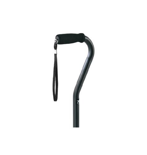 Offset Adjustable Cane Black | PDL Pharmacy