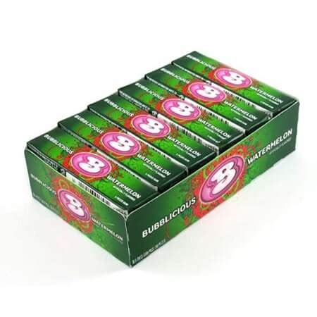 Watermelon Bubblicious Gum | Popular Fun Candy | Chewing Gum