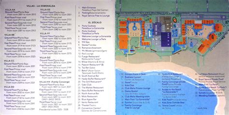 Resort Map | Paradisus Playa del Carmen | Riviera Maya, Mexico