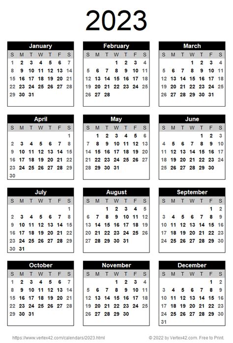 2023 Calendar Images Printable – Get Calendar 2023 Update