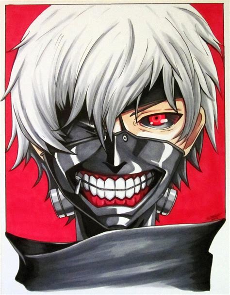 Kaneki Ken - Tokyo Ghoul Fan Art Drawing by LethalChris on DeviantArt