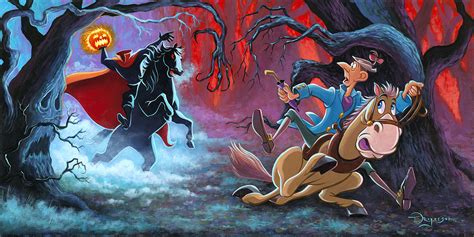 The Witching Hour Ichabod Crane Headless Horseman Rogerson giclee