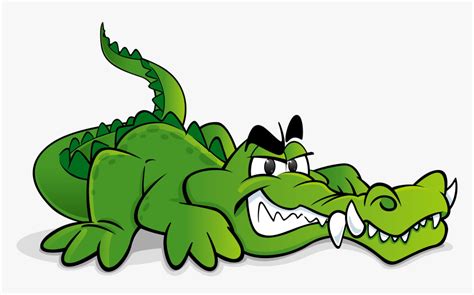 Transparent Crocodile Clipart - Cartoon Alligator, HD Png Download is ...