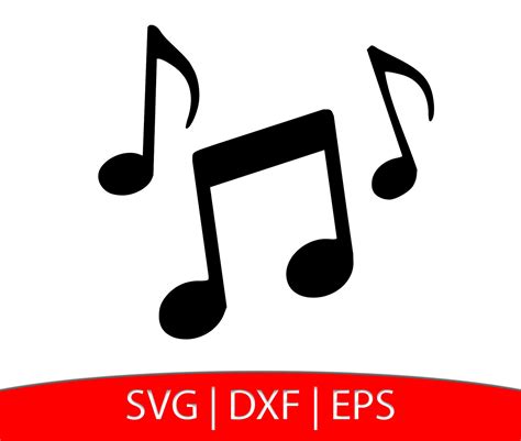 Music Svg Music Note Svg Music Note Clipart Music Note Silhouette ...