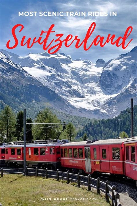 The most scenic train rides in Switzerland. Discover the best of the ...