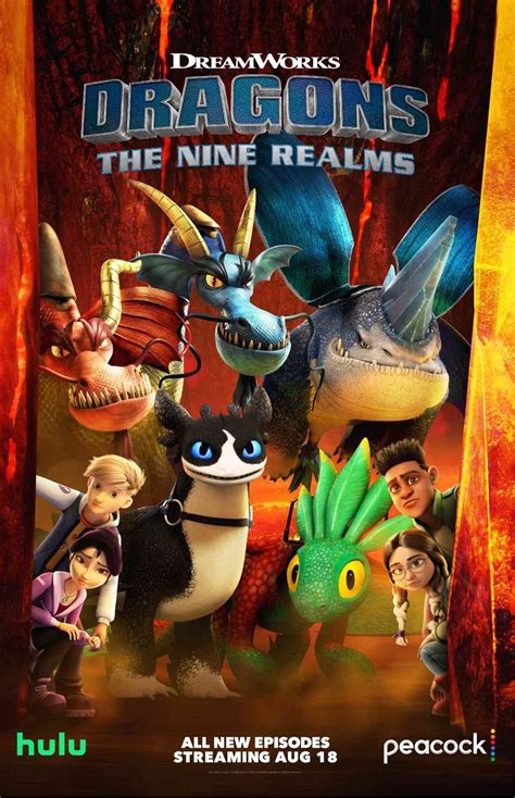 Dragons: The nine realms season 3 poster | How train your dragon ...