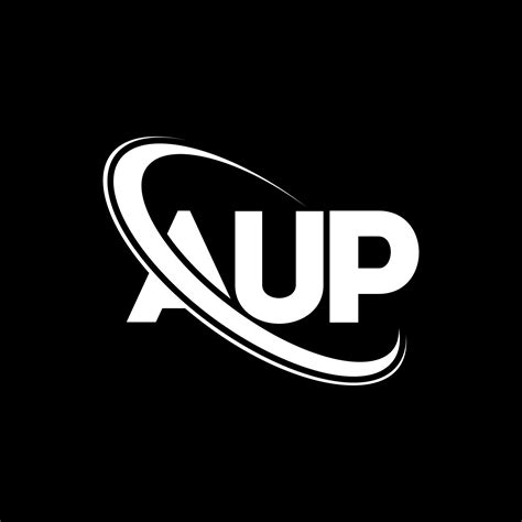 logotipo de aup. una carta arriba. diseño del logotipo de la letra aup ...