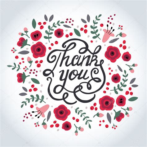 Thank you card design. Vector illustration — Stock Vector © Ann_art ...