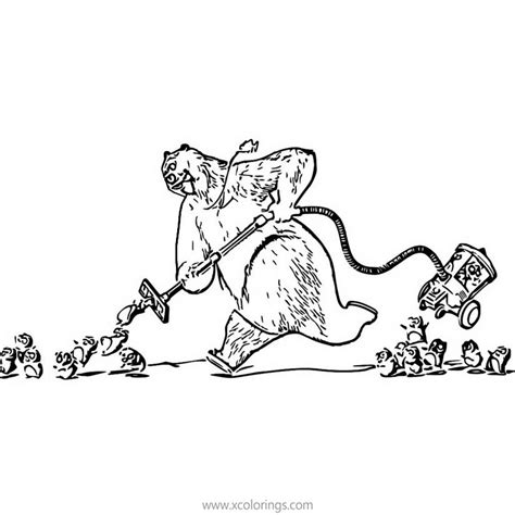 Grizzy and the Lemmings Coloring Pages Characters - XColorings.com