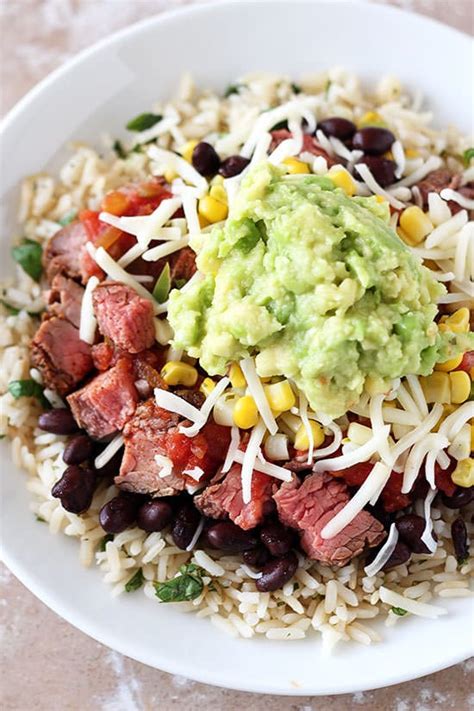 Steak Burrito Bowls - Handle the Heat