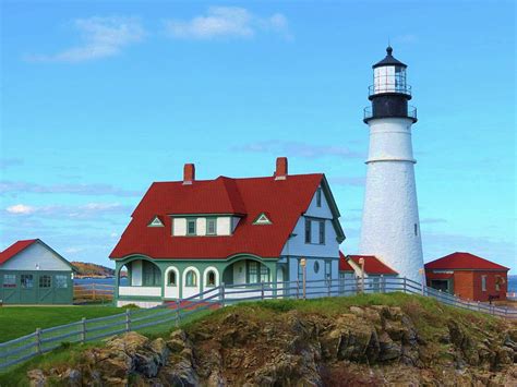 Portland Lighthouse Photograph by Alice Jones - Fine Art America