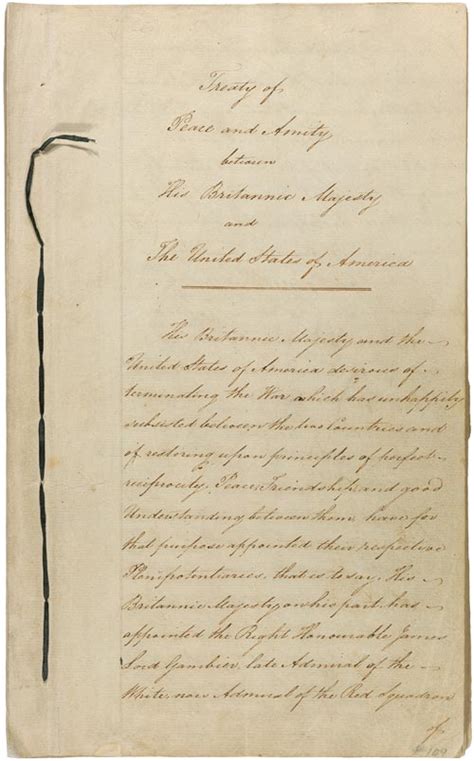 Treaty of Ghent (1814) | National Archives