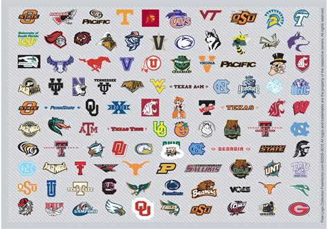 NCAA Men’s Basket Logos Pt2 61994 Vector Art at Vecteezy