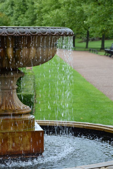 Free photo: Fountain in the park - Architecture, City, Fountain - Free ...