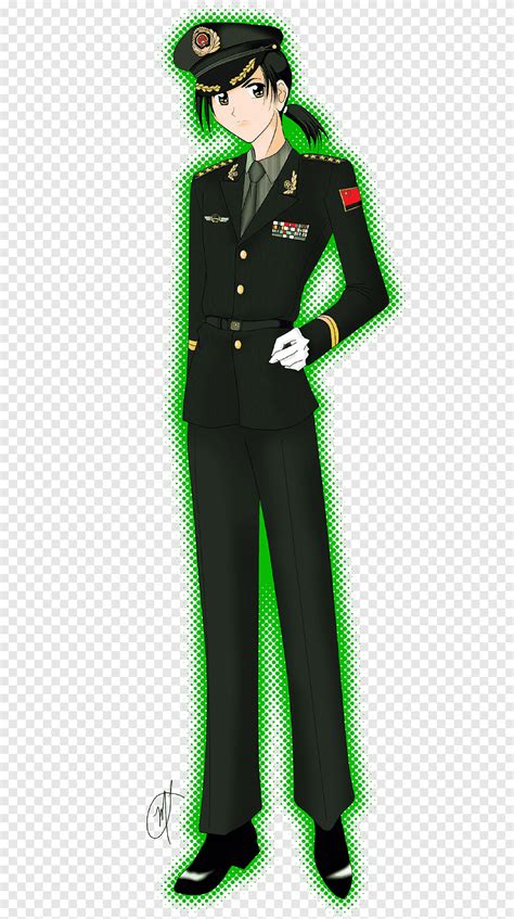 Free download | China Manga People's Liberation Army Military uniform ...