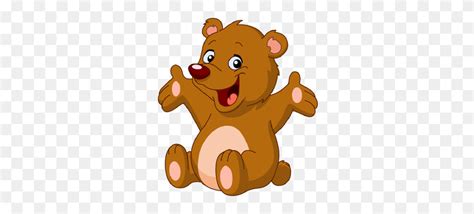 Nice Cute Cartoon Png With Resolution - Cute Bear PNG - FlyClipart