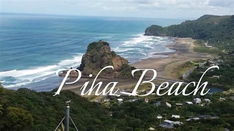 Piha Beach, Auckland, New Zealand - YouTube