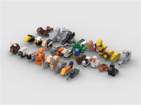 LEGO MOC Mini Animals by gabizon | Rebrickable - Build with LEGO