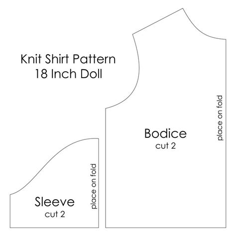 Free Printable Sewing Patterns For 18 Inch Doll Clothes | Doll clothes ...