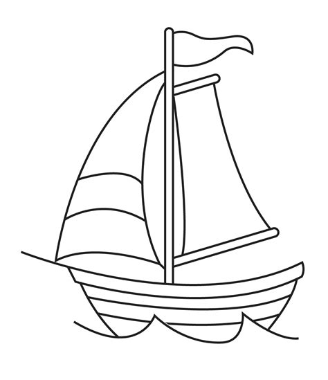 Images For > Boat Drawing For Kids - Cliparts.co