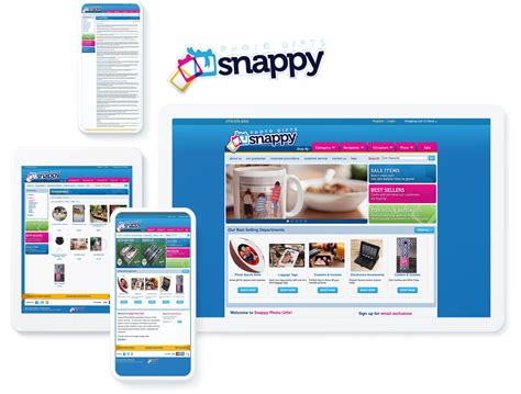 Web Design and Development for Snappy Photo Gifts | Americaneagle.com