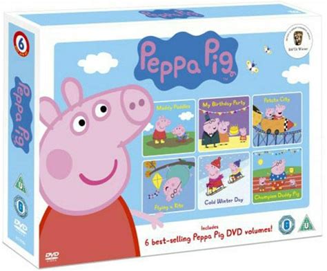 Best Price! 6 Peppa Pig DVD Box Set Just £7.80 Delivered at ebay