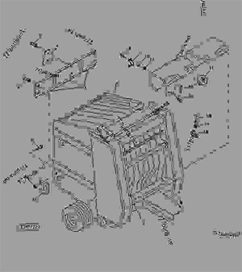 FRONT FRAME AND GATE - BALER, ROUND John Deere 435 - BALER, ROUND - 435 ...