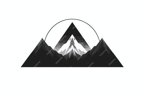 Mountain logo vector | Premium AI-generated vector