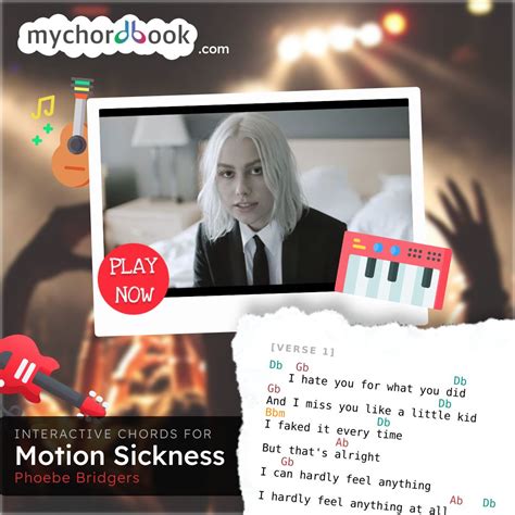 Phoebe Bridgers - Motion Sickness Chords