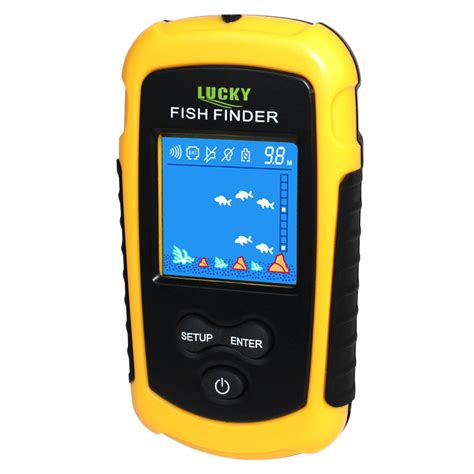 Portable Sonar LCD Display Fish Finders - Aalamey